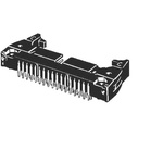 Omron 16-Way Connector Plug for  Through Hole Mount, 2-Row