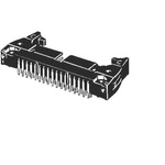 Omron 14-Way Connector Plug for  Through Hole Mount, 2-Row
