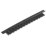 TE Connectivity, AMPMODU Mod IV Shunt Female Straight Black Open Top 2 Way 1 Row 2.54mm Pitch