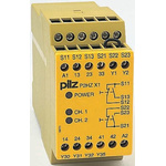 Pilz 115 V ac Safety Relay -  Dual Channel With 3 Safety Contacts PNOZ X Range with 1 Auxiliary Contact, Compatible