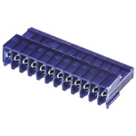 TE Connectivity 12-Way IDC Connector Socket for Cable Mount, 1-Row
