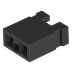 TE Connectivity, AMPMODU Mod IV Shunt Female Straight Black Open Top 2 Way 2.54mm Pitch