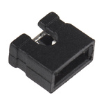 ASSMANN WSW Jumper Female Straight Black Open Top 2 Way 1 Row 2.54mm Pitch