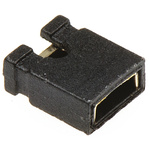 ASSMANN WSW Jumper Female Straight Black Open Top 2 Way 1 Row 2.54mm Pitch