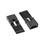 ASSMANN WSW Jumper Female Straight Black Closed Top, Handle Pull 2 Way 1 Row 2.54mm Pitch