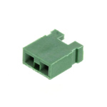 TE Connectivity, AMPMODU Mod IV Shunt Female Straight Green Open Top 2 Way 1 Row 2.54mm Pitch