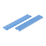 TE Connectivity, AMPMODU Shunt Female Straight Blue Open Top 2 Way 1 Row 2.54mm Pitch