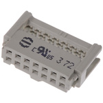 Harting 14-Way IDC Connector Socket for Cable Mount, 2-Row