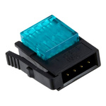3M 4-Way IDC Connector Plug for Cable Mount, 1-Row