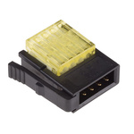 3M 4-Way IDC Connector Plug for Cable Mount, 1-Row