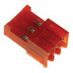 TE Connectivity 3-Way IDC Connector Socket for Cable Mount, 1-Row