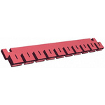 TE Connectivity, AMPMODU Shunt Female Straight Red Open Top 2 Way 1 Row 2.54mm Pitch