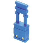 HARWIN Jumper Female Straight Blue Closed Top, Handle Pull 2 Way 1 Row 2.54mm Pitch