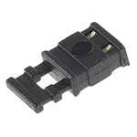 HARWIN Jumper Female Straight Black Closed Top, Handle Pull 2 Way 1 Row 2.54mm Pitch