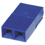 Amphenol Communications Solutions, Mini-Jump Jumper Female Straight Blue Closed Top 2 Way 1 Row 2.54mm Pitch
