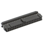 TE Connectivity 40-Way IDC Connector Socket for Cable Mount, 2-Row