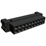 TE Connectivity 20-Way IDC Connector Socket for Cable Mount, 2-Row