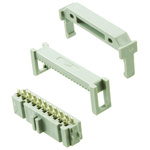 3M 20-Way IDC Connector Socket for Cable Mount, 2-Row