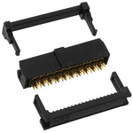 Hirose 20-Way IDC Connector Socket for Cable Mount, 2-Row