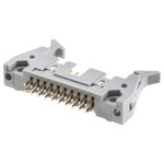 RS PRO Straight Through Hole PCB Header, 20 Contact(s), 2.54mm Pitch, Shrouded