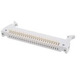 RS PRO Right Angle Through Hole PCB Header, 50 Contact(s), 2.54mm Pitch