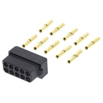 HARWIN Datamate Connector Kit Containing 10 way DIL Female Shell, Crimps