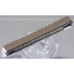 JAE, FI-R 0.5mm Pitch 51 Way 1 Row Right Angle Surface Mount LVDS Connector, Receptacle, Solder Termination