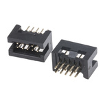 RS PRO Straight Through Hole PCB Header, 10 Contact(s), 1.27mm Pitch, 2 Row(s), Shrouded