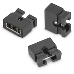 Wurth Elektronik, WR-PHD Jumper Female Straight Black Jumper 2 Way 1 Row 2mm Pitch