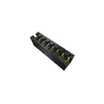 Samtec, MNT Shunt Straight Black shunt 8 Way 1 Row 2.54mm Pitch