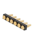 RS PRO Straight Through Hole PCB Connector, 6 Contact(s), 2.54mm Pitch, 1 Row(s), Unshrouded