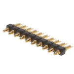 RS PRO Straight Through Hole PCB Connector, 10 Contact(s), 2.54mm Pitch, 1 Row(s), Unshrouded