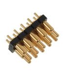 RS PRO Straight Through Hole PCB Connector, 10 Contact(s), 2.54mm Pitch, 2 Row(s), Unshrouded