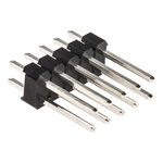 RS PRO Straight Through Hole Pin Header, 10 Contact(s), 2.54mm Pitch, 2 Row(s), Unshrouded