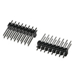 RS PRO Straight Through Hole Pin Header, 16 Contact(s), 2.54mm Pitch, 2 Row(s), Unshrouded
