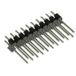 RS PRO Straight Through Hole Pin Header, 20 Contact(s), 2.54mm Pitch, 2 Row(s), Unshrouded
