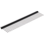 RS PRO Straight Through Hole Pin Header, 36 Contact(s), 2.54mm Pitch, 1 Row(s), Unshrouded