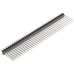 RS PRO Straight Through Hole Pin Header, 72 Contact(s), 2.54mm Pitch, 2 Row(s), Unshrouded