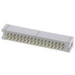 RS PRO Straight Through Hole PCB Header, 34 Contact(s), 2.54mm Pitch, 2 Row(s), Shrouded