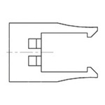 TE Connectivity Retention Plug for use with AMPMODU Mod IV Series