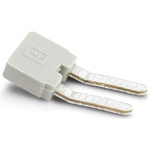 Phoenix Contact Insertion Bridge for use with 2 Way Connectors with 5/5.08 mm Pitch