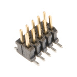 Samtec FTSH Series Straight Surface Mount Pin Header, 10 Contact(s), 1.27mm Pitch, 2 Row(s), Unshrouded