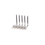 Molex KK 254 Series Right Angle Through Hole Pin Header, 5 Contact(s), 2.54mm Pitch, 1 Row(s), Unshrouded