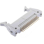 RS PRO Straight Through Hole PCB Header, 26 Contact(s), 2.54mm Pitch