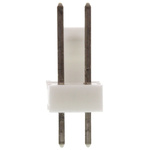 TE Connectivity MTA-100 Series Straight Through Hole Pin Header, 2 Contact(s), 2.54mm Pitch, 1 Row(s), Unshrouded