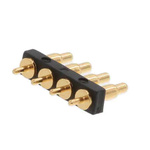 RS PRO Straight Through Hole PCB Connector, 4 Contact(s), 2.54mm Pitch, 1 Row(s), Unshrouded