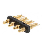 RS PRO Straight Through Hole PCB Connector, 4 Contact(s), 2.54mm Pitch, 1 Row(s), Unshrouded