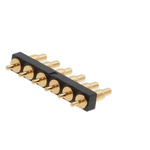 RS PRO Straight Through Hole PCB Connector, 6 Contact(s), 2.54mm Pitch, 1 Row(s), Unshrouded