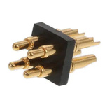 RS PRO Straight Through Hole PCB Connector, 4 Contact(s), 2.54mm Pitch, 2 Row(s), Unshrouded