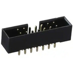 RS PRO Vertical PCB Header, 14 Contact(s), 2.54mm Pitch, 2 Row(s), Shrouded